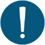 Alert icon.