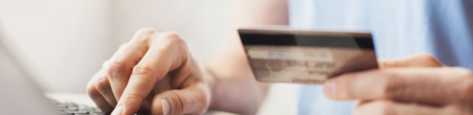 using bank card